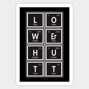 Lower Hutt Table of Elements Magnet